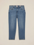 Jeans boyslim con bottone gioiello image number 4