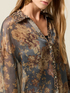 Camisa estampada con mangas kimono image number 2