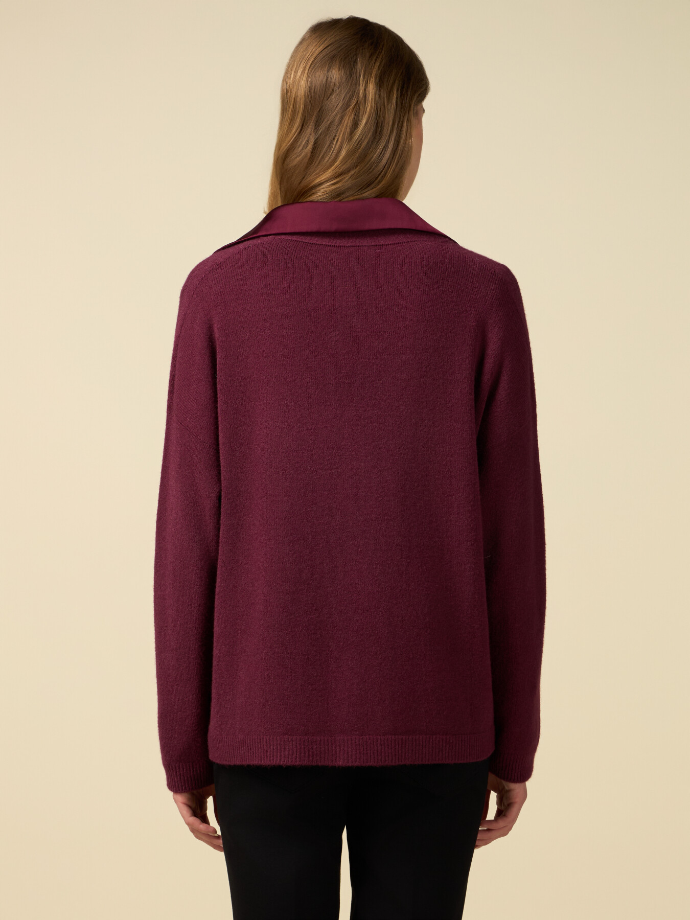 Cardigan scollo a V image number 1