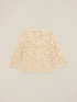 Openwork knit cardigan image number 3