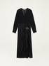 Langes Kleid mit Satinrock image number 4