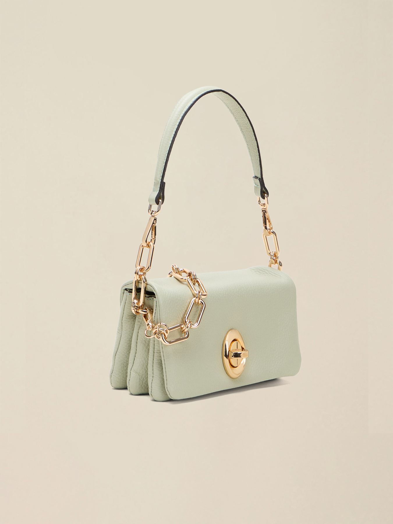 Mini bag in genuine leather image number 4