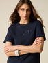 T-shirt with embroidered lettering image number 2