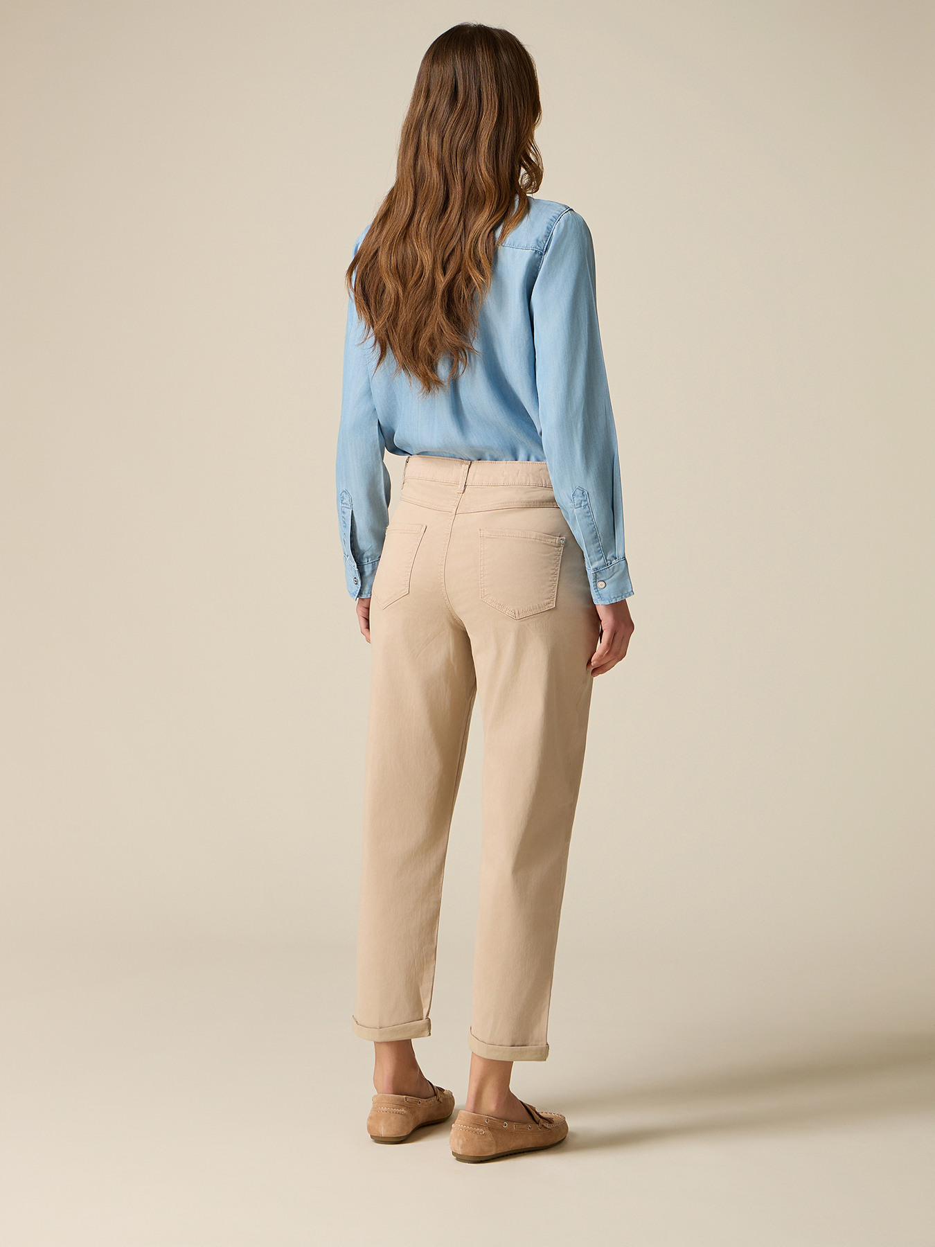 Boyslim lyocell blend trousers image number 1