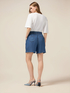 Tencel-Shorts mit Kordelzug image number 1