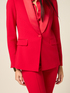 Blazer in tessuto cr&ecirc;pe image number 2