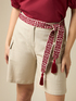Sash with ethnic embroidery image number 0
