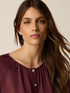 Cotton muslin blouse image number 2