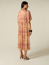 Viscose patterned shirt dress image number 1