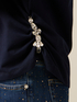 T-shirt with jewel detail image number 2