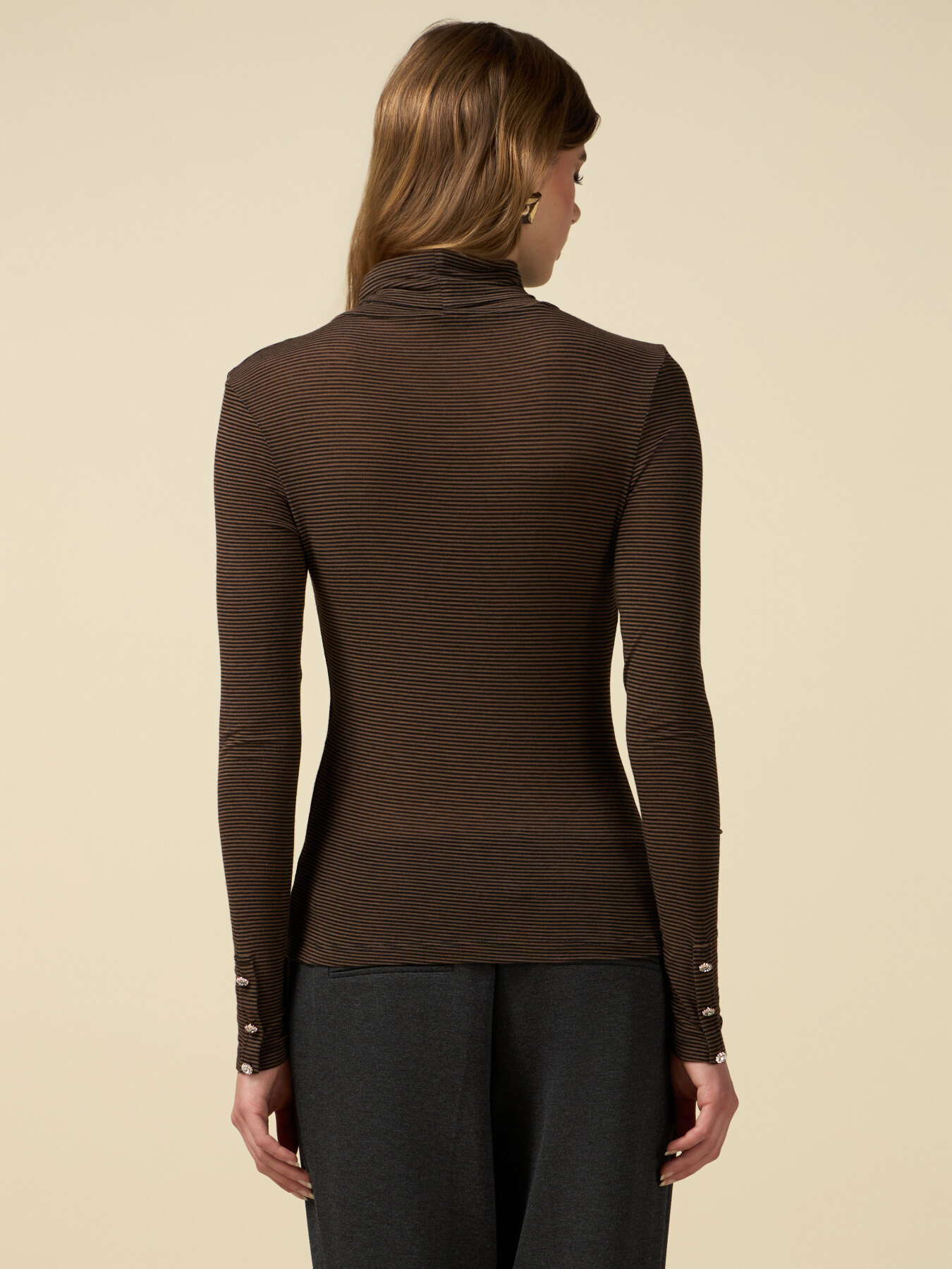 Cashmere blend turtleneck T-shirt image number 1