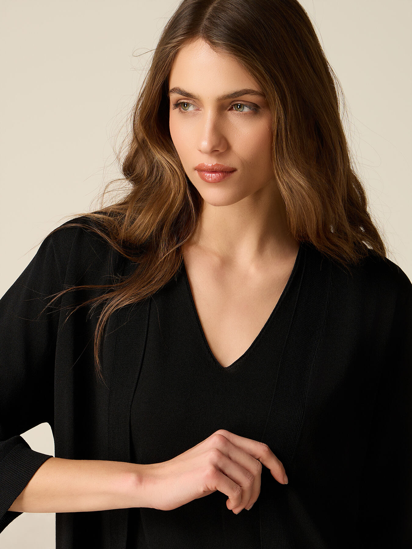 Viscose blend cardigan image number 2