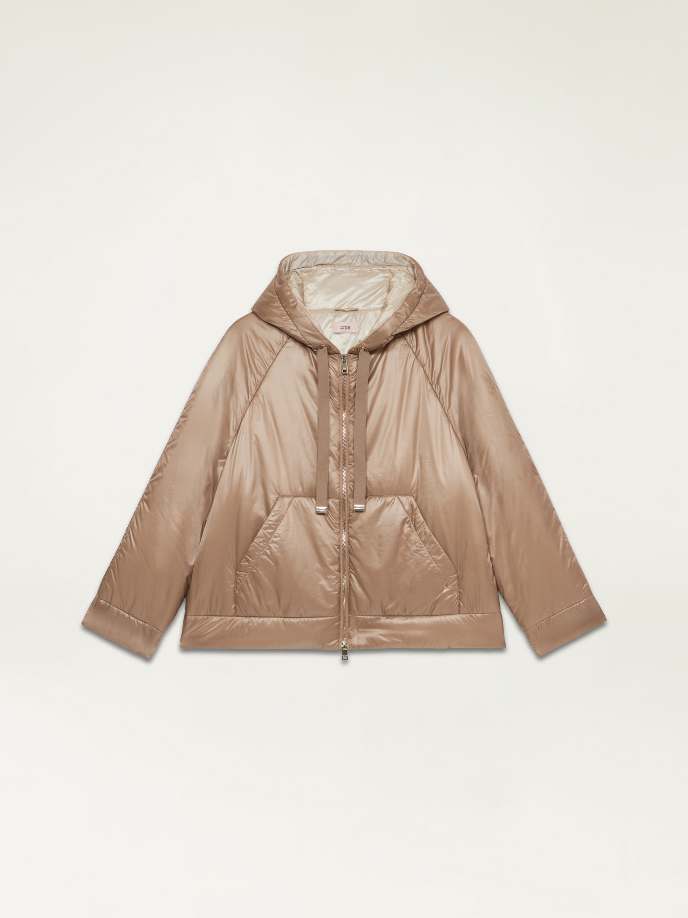 Lightweight down jacket with hood image number 3