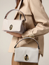 Borsa crossbody in vera pelle image number 4