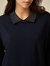 Sweater with jewel collar image number 2