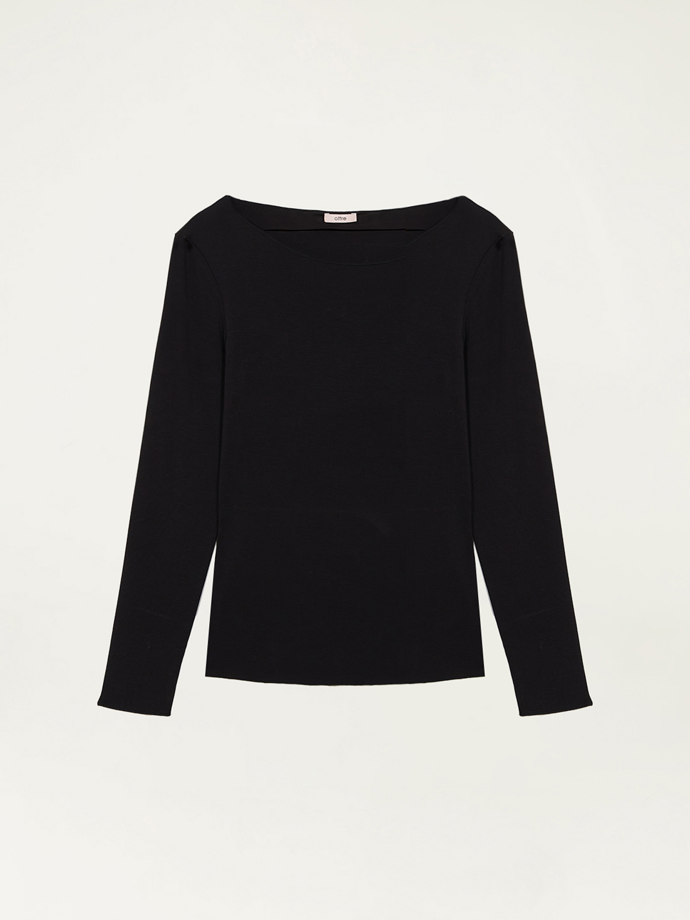 T-shirt maniche lunghe in viscosa image number 3