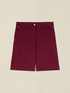 Bermuda shorts in cotton blend gabardine image number 4