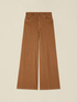 Pantaloni wide leg in cotone maltinto image number 4
