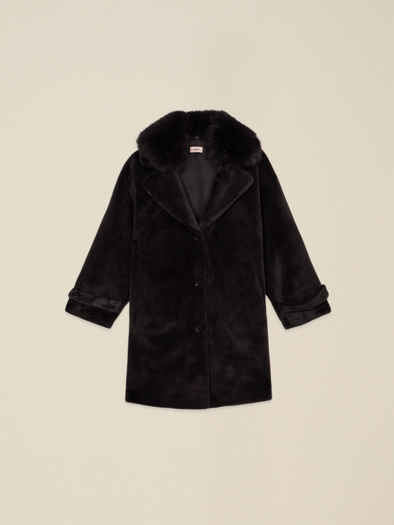 Cappotto in tessuto morbido