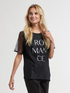 T-Shirt mit Aufdruck und Spitze image number 0