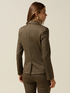 Blazer r&eacute;alis&eacute; en point de Milan fantaisie image number 1