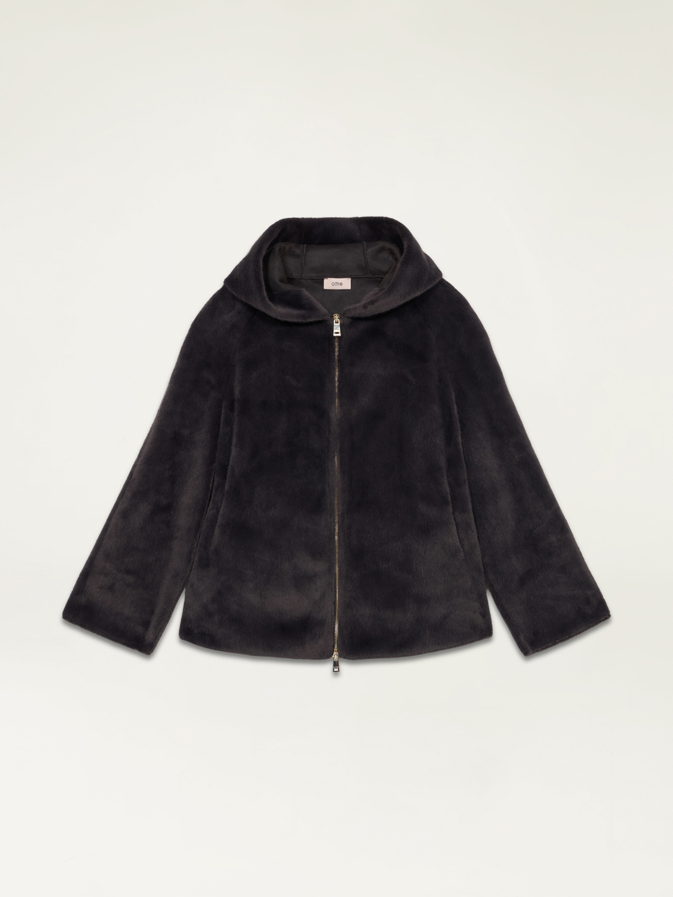 Blousonjacke in Teddy-Optik mit Kapuze image number 3