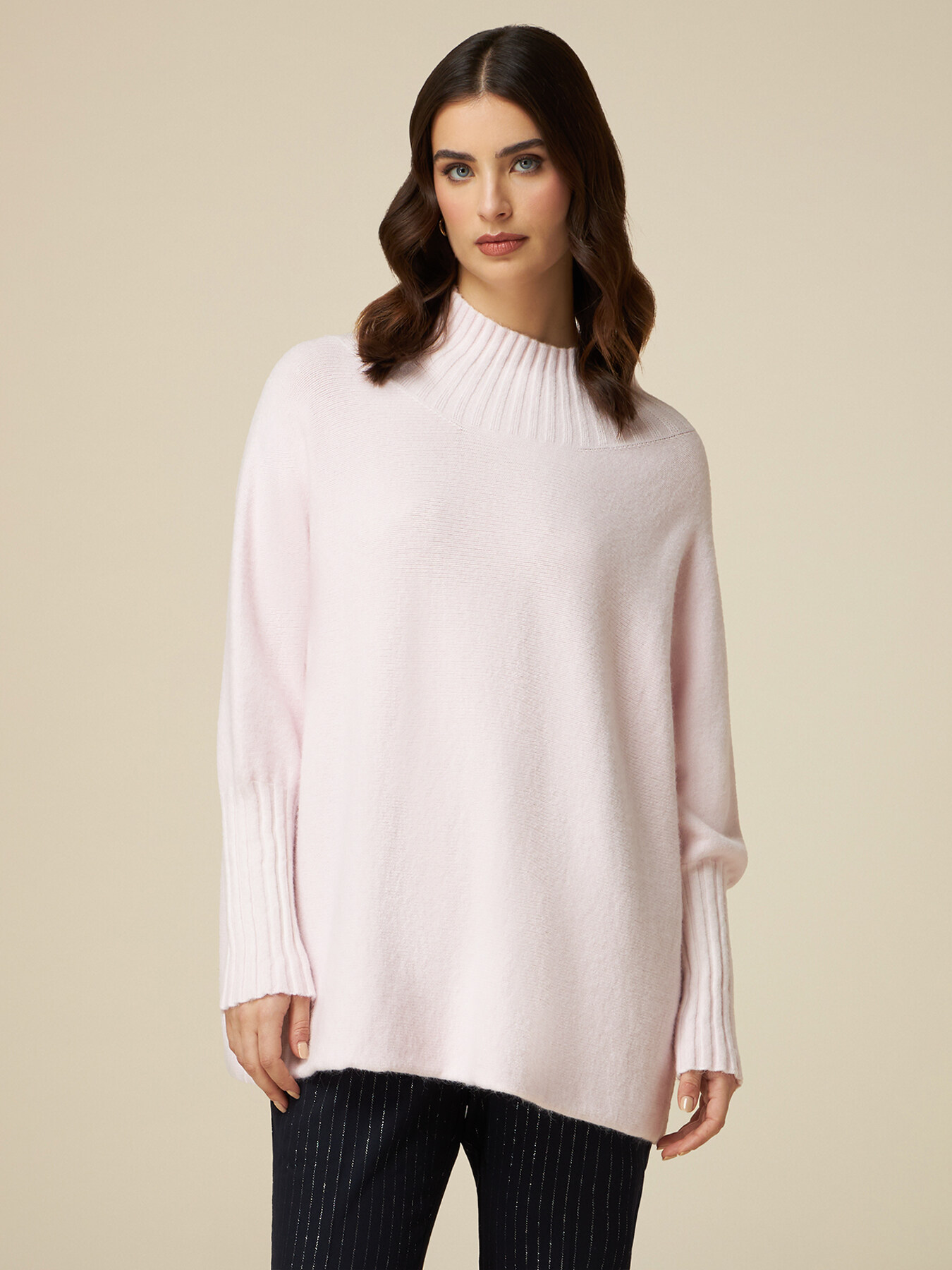 Pack Da 5 Maglie Mod. Raphael VKA28 Interno Felpato Slim Fit A Mezzo Collo Ml - Foto 9