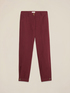 Pantalones baggy de lino/viscosa image number 4