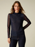 Tulle T-shirt with crystals image number 0