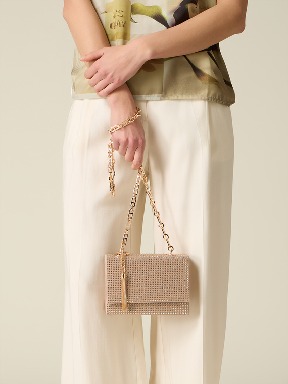 Bandouli&egrave;re &eacute;l&eacute;gante avec cristaux