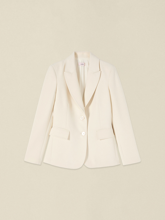 Blazer mit schneiderischen Steppn&auml;hten