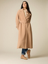 Long trench coat with belt image number 0
