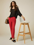 Linen blend joggers image number 0