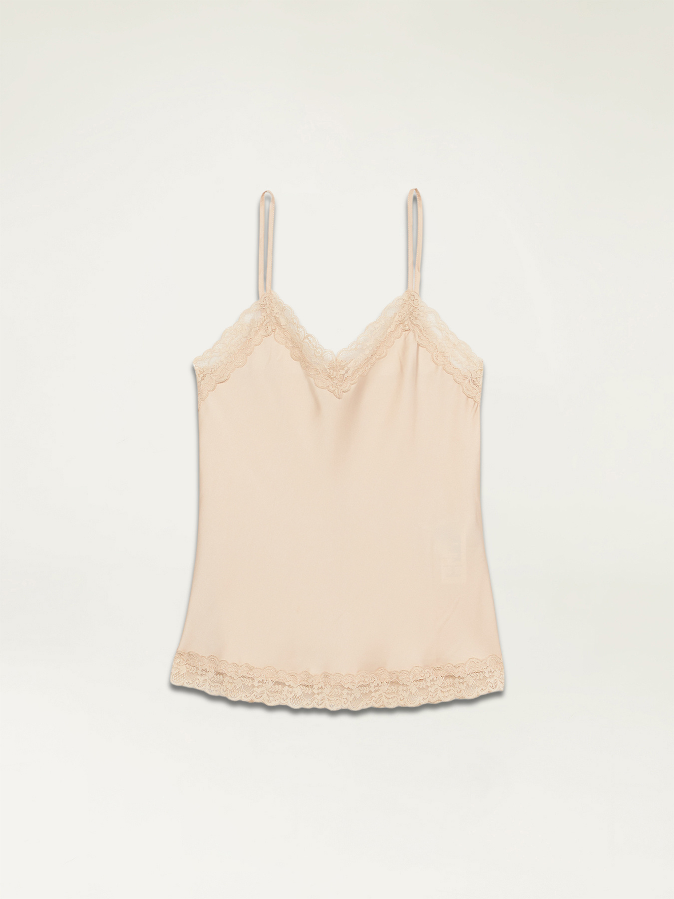 Top lingerie in raso e pizzo image number 3