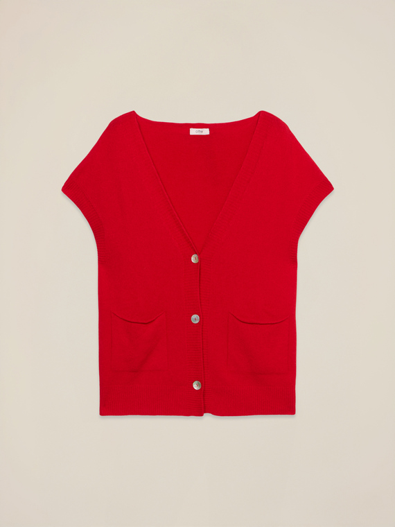 Cardigan kimono in maglia