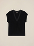 V-neck blouse in viscose image number 4