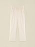 Pantalon en m&eacute;lange de lin avec bande en broderie anglaise image number 4