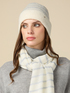 Striped lurex beanie image number 0