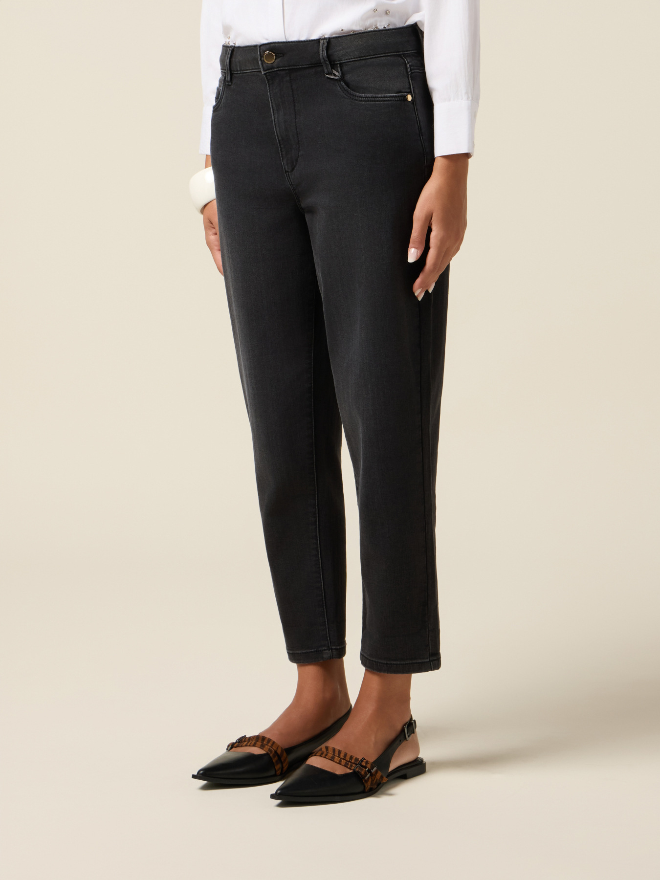 Jean boyslim noir image number 3