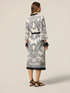 Kimono en viscose &agrave; motifs image number 1