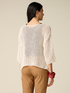 Pull ajour&eacute; en m&eacute;lange de coton image number 1