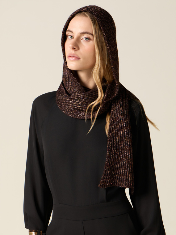 Schal mit Pailletten