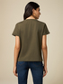 T-shirt with jewel embroidery image number 1