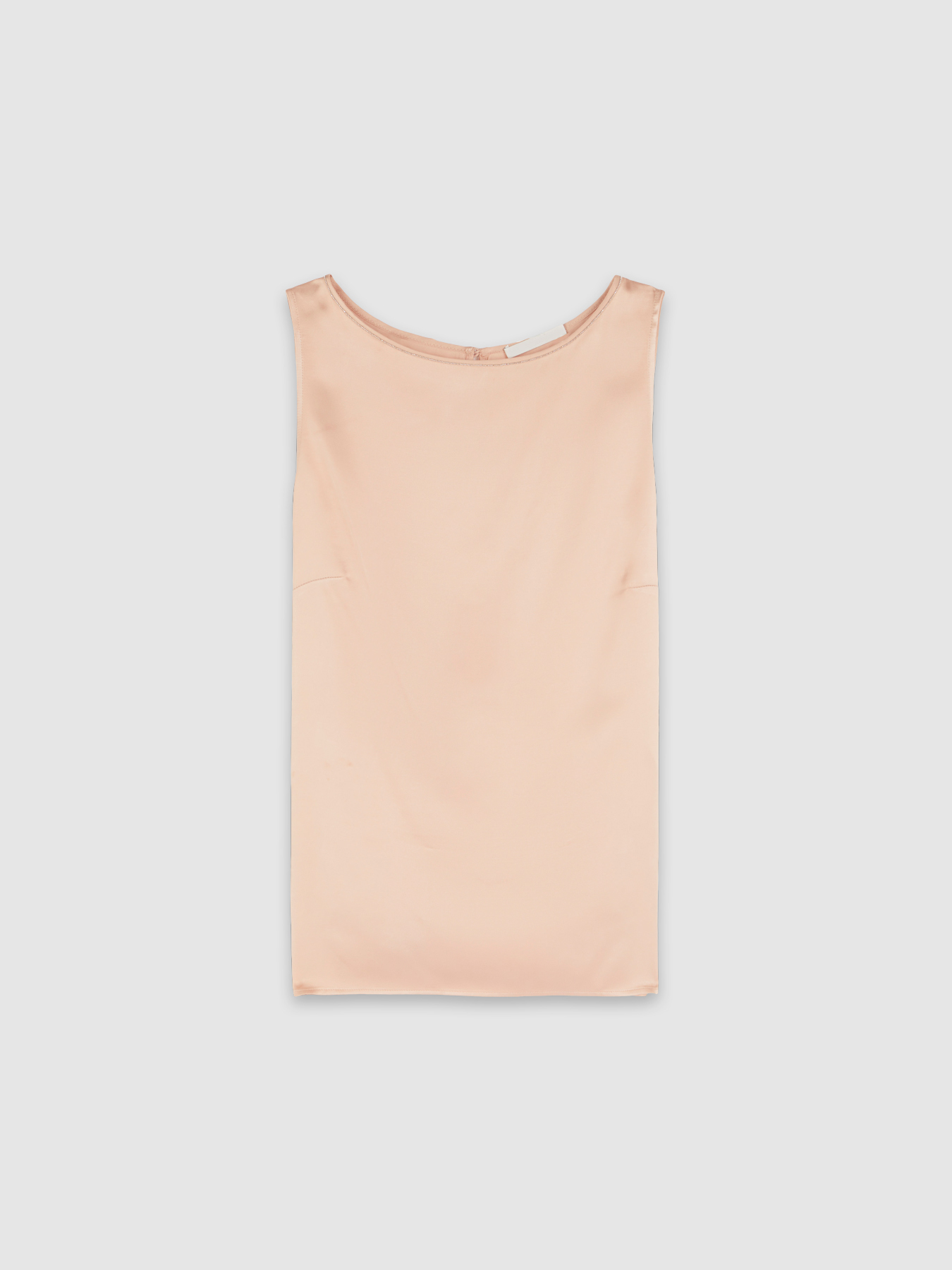 Satin top with chainlet image number 3