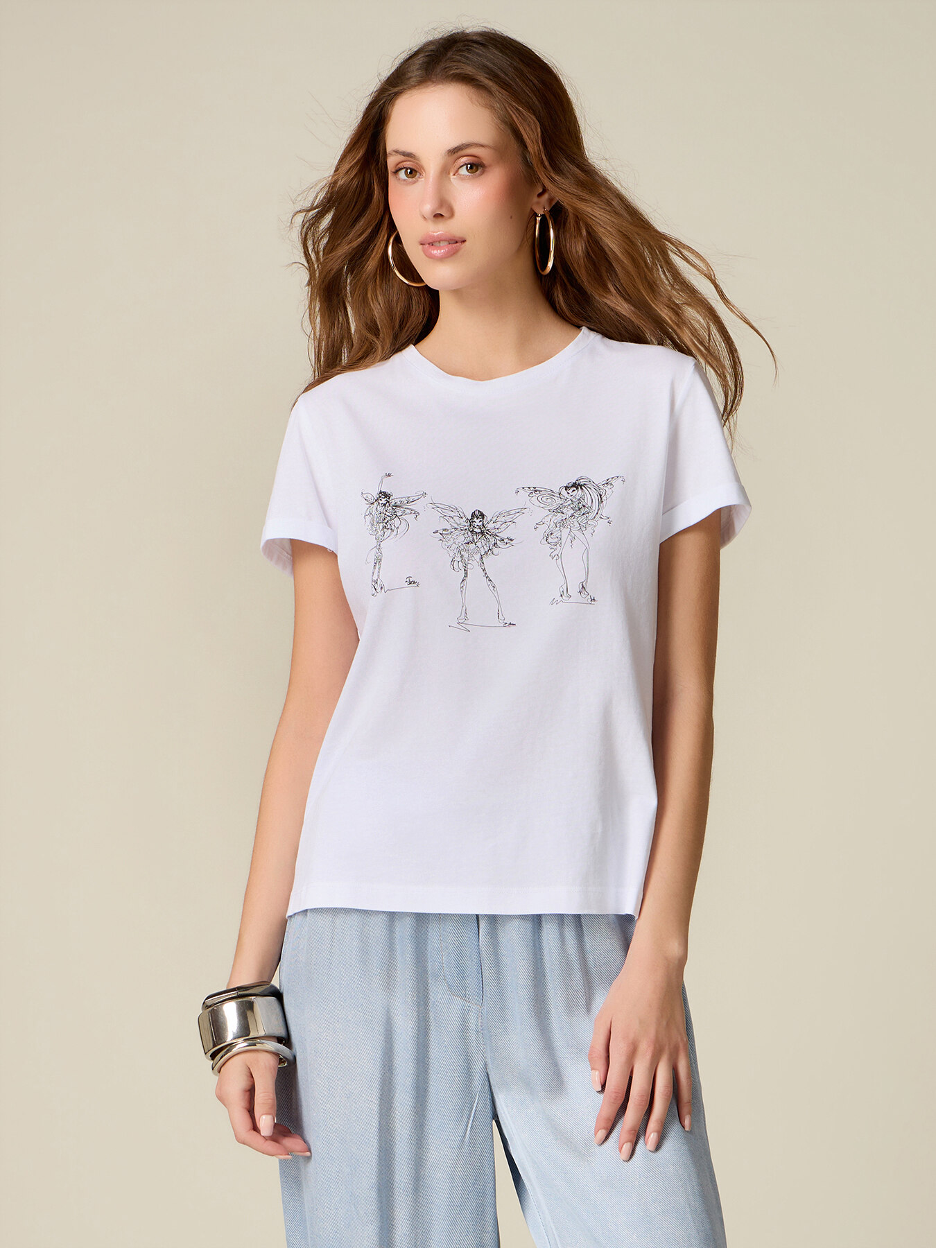 T-shirt Winx avec cristaux image number 5