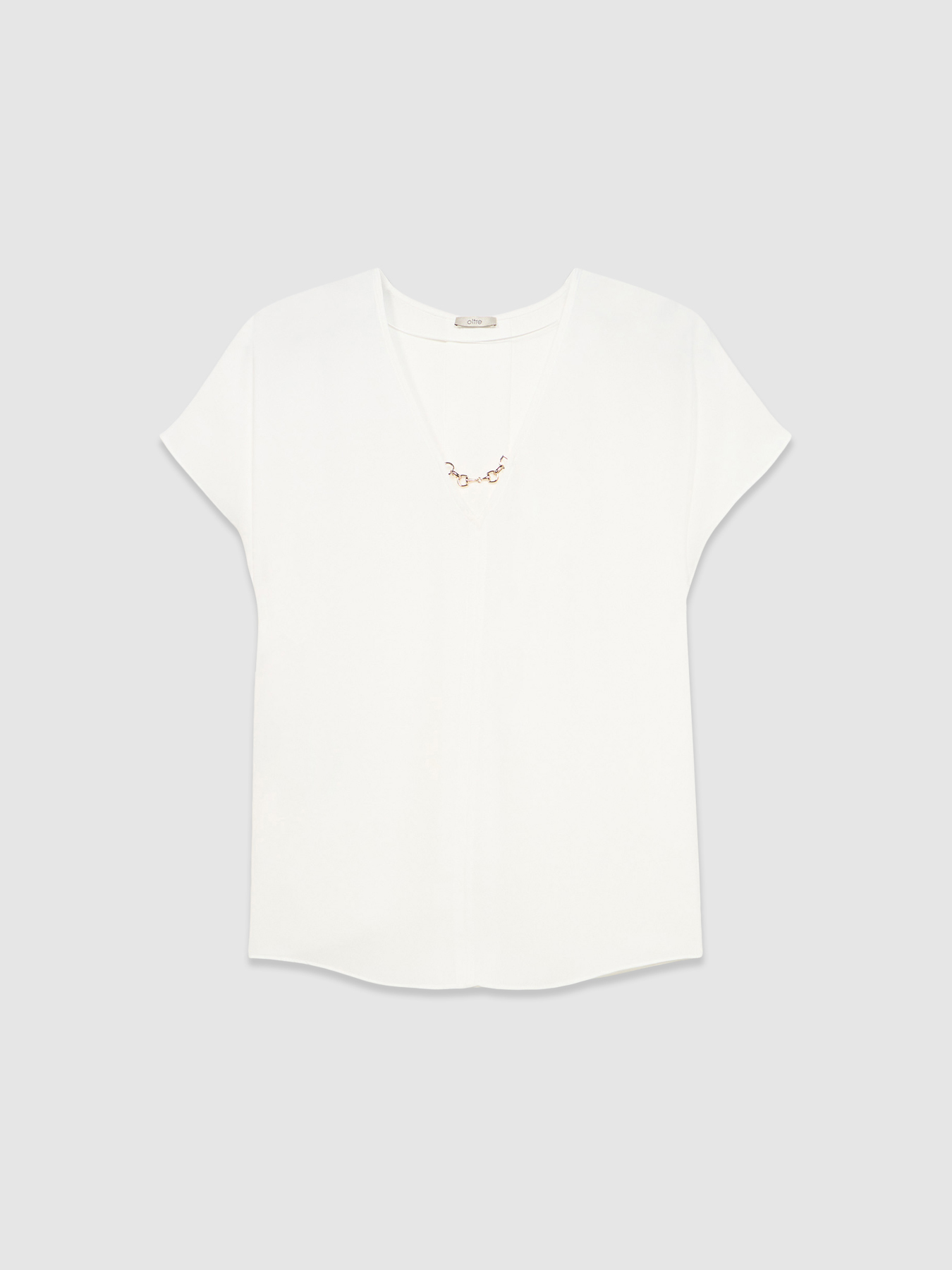 Blouse with buckle image number 4