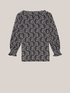 Blusa fantasia cashmere image number 3