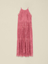 Midi-Kleid mit Flare-Schnitt aus Spitze image number 3