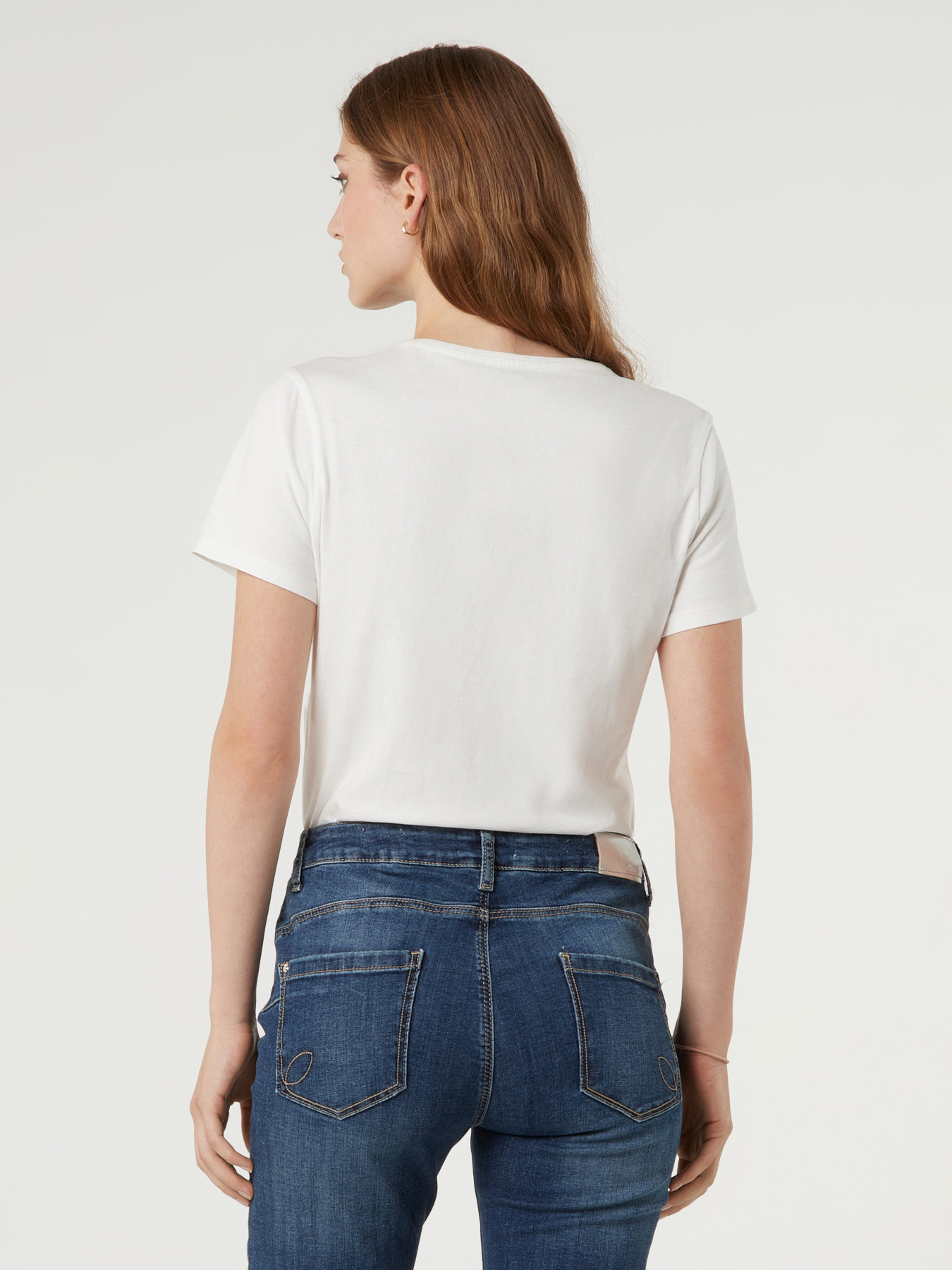 T-shirt with yellow ribbon image number 1