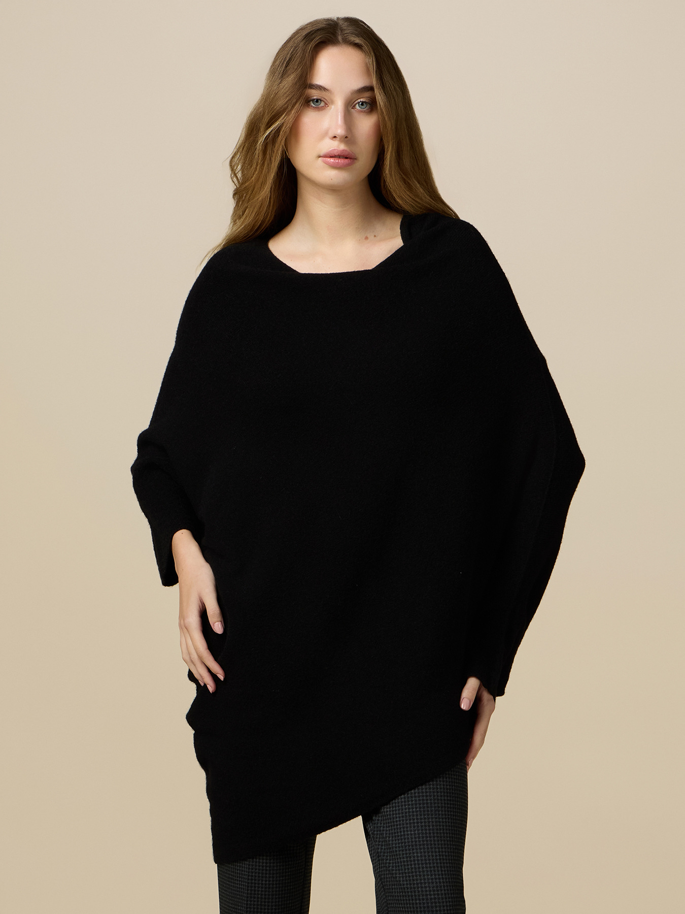 Camiseta amplia de viscosa confort image number 0